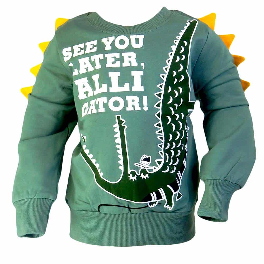 Bluza baieti cu Aligator. Alege haine copii